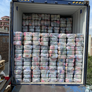 トラポ工業グレー100%ワイピングラグ工業用Tシャツクリーニングラグ混合厦門エクセレントコットン10kgミックスカラーOEM&ODM - Product Image 1