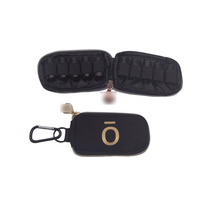 2022 personnalisé néoprène huile essentielle bouteille voyage étui de transport sac pour 10 Vialsr 2ml/3ml USB sac de rangement