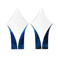 Support de présentation de trophée en acrylique personnalisé APEX pour la vente au détail de trophées, support transparent avec un design élégant pour les récompenses