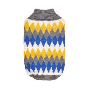 Argyle Stripe Knit Sweater Premium Snoopy Ropa para perros para mascotas - Product Image 1