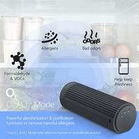 Nouveau purificateur d'air Portable 2 en 1 alimenté par batterie Rechargeable pour voiture maison réfrigérateur réfrigérateur chasse élimination des parfums