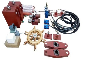 Accessoires <span class=keywords><strong>de</strong></span> <span class=keywords><strong>direction</strong></span> hydraulique marine avec indicateur d'angle <span class=keywords><strong>de</strong></span> gouvernail et valve <span class=keywords><strong>de</strong></span> bypass - Pièces <span class=keywords><strong>de</strong></span> commande <span class=keywords><strong>de</strong></span> <span class=keywords><strong>direction</strong></span> fiables pour bateaux - Product Image 2