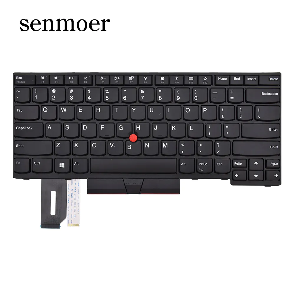 In stock hot best selling IBM ThinkPad E480 E490 E495 L380 L390 L480 T480S T490 T495 S2 3rd TP00091A Laptop Keyboard for Lenovo