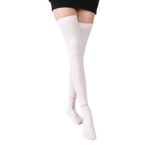 15-21 mmHg Tıbbi Anti-Embolizm Çorapları Kadın Erkek İçin Diz Üstü Çoraplar Kaymaz Hastane TED Çorapları - Product Image 3