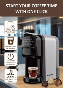 Cafetera Eléctrica Moderna de Acero Inoxidable para Habitaciones de Hotel, Multifuncional 6 en 1, Presión de Bomba de 16-20 Bares - Product Image 4