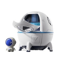 Nouvelle capsule spatiale 3-en-1 purificateur d'air voiture veilleuse et ventilateur de refroidissement Mini humidificateur de chambre domestique pour hôtels