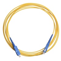 Alto rendimiento SC FC LC ST APC UPC G652D G657A Modo único Multimodo Simplex Duplex 3,0mm LSZH/PVC Cable de conexión de fibra óptica