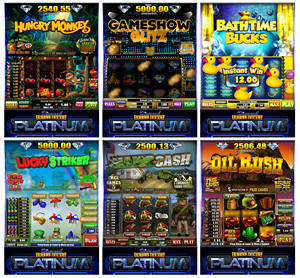 Nouveauté QIQU Game : Jeu de compétences Diamond Platinum 1, 6 jeux de compétences en 1, kit de jeu de compétences pour machine à double écran LCD 23 pouces. - Product Image 3