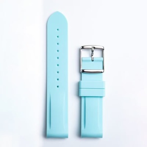 Correa de reloj de silicona suave con diseño de estrella cósmica y luna, accesorios para muñeca de 20 mm - Product Image 1