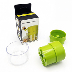 <span class=keywords><strong>Mini</strong></span> Prensa Manual de Ajo, Picadora de Verduras de Plástico PP, 3 Piezas, Sostenible, Fácil de Usar, Herramienta de Cocina Portátil, Lavable - Product Image 5