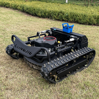Mesin Pemotong Rumput Remote Control Versi Lapangan Golf Taman yang Ditingkatkan untuk Dijual
