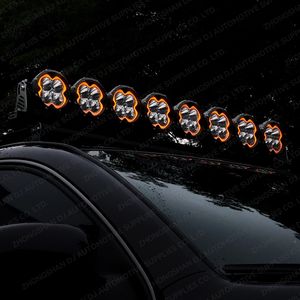 48 pulgadas 12V amarillo Super brillante LED montaje en techo todoterreno conectable Modular Led Barra de luz para Polaris camión barra auxiliar luz 4X4 - Product Image 2