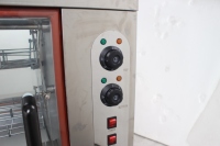 Grill Rotatif Électrique Horizontal en Acier Inoxydable pour Poulet, Idéal pour les Stands de Restauration Rapide et les Cuisines Professionnelles - Offre Spéciale