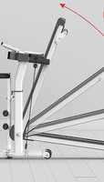 Caminadora Mecánica Sin Motor, de Acero, Ajustable, Silenciosa, para Interiores, Plegable y Multifuncional para Ejercicio en Casa