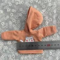 Vêtements de poupée articulée Zsiga Gazi Sister Hoodie à l'échelle 1/8 en tissu, à la mode, avec short