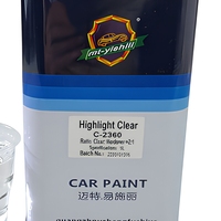 Vernis acrylique brillant léger C-9800, revêtement liquide en spray pour la finition des surfaces automobiles