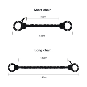 <span class=keywords><strong>Antivol</strong></span> de chaîne robuste Jinjian pour moto et VTT avec housse en nylon – Accessoires de sécurité pour vélo - Product Image 3