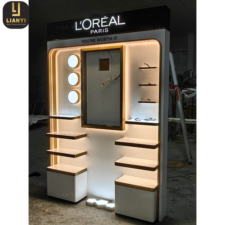 カスタムデザインで自立型loreal化粧品表示カウンターを購入-Alibaba.com