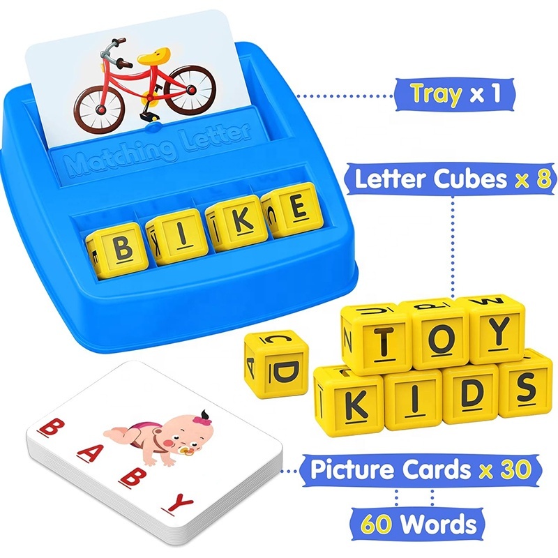 Early Educational Plastic Flash Cards for
