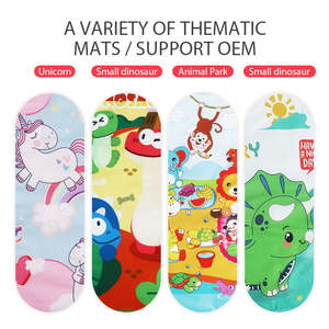 Gymnase musical pour bébé à bas prix, vente chaude, OEM, cadre d'exercice pour bébé, piano à pédales de dessin animé, tapis de jeu musical pour tout-petits - Product Image 5