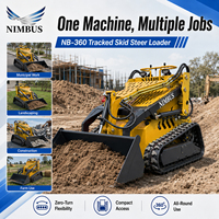 NIMBUS Mendukung ODM&OEM Skid Steer Loader Kontrol Pilot Hidrolik Standar untuk Perawatan Jalan