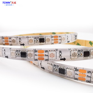 Xu hướng <span class=keywords><strong>2025</strong></span> tcwin linh hoạt <span class=keywords><strong>LED</strong></span> Strip ánh sáng DC12V rgbic màu ma thuật nhà Máy Giá thông minh IP20/IP65/IP68 không thấm nước TV đèn nền - Product Image 3