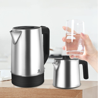 Machine à thé électrique turque 2 en 1 en acier inoxydable de qualité alimentaire pour garder au chaud avec infuseur à thé théière
