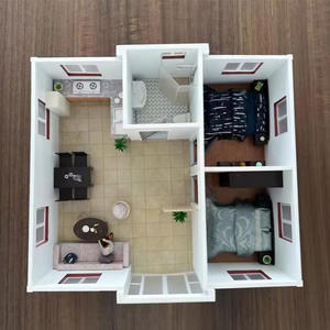 Panneau sandwich en acier léger 40 pieds 20 pieds préfabriqué extensible 5 chambres maison moderne en conteneur bureau bâtiment centre commercial hôpital extérieur - Product Image 6