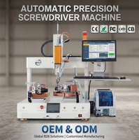 Tournevis automatique intelligent Vision Machine Type de sol Servo-moteur Enregistrement de données Verrouillage à vis Machines applicables
