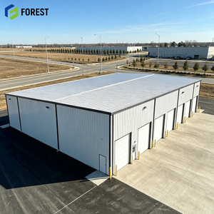 Centre d'entreposage commercial préfabriqué en acier modulaire préfabriqué à haute clarté au sol, de conception moderne - Product Image 1