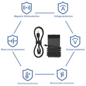 USB C Type C 65W อะแดปเตอร์ชาร์จแล็ปท็อปสำหรับ <span class=keywords><strong>HP</strong></span> <span class=keywords><strong>Chromebook</strong></span> 14 <span class=keywords><strong>13</strong></span> <span class=keywords><strong>X360</strong></span> G5 14-ca051wm 14-ca061dx อะแดปเตอร์จ่ายไฟ - Product Image 4