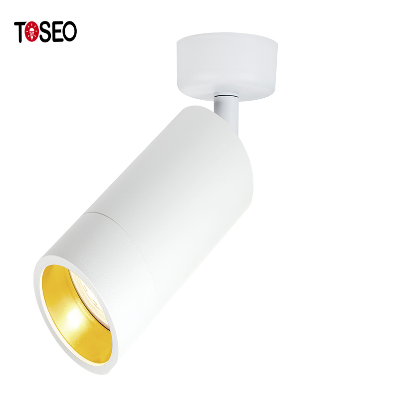 Pure Aluminium Surface Mounted Gu10 Downlight Spotlights For Restaurant