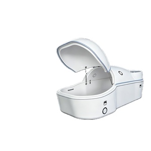 Lit de spa aquatique flottant avec ceinture de massage pour isolation en flottation, capsules aquatiques de relaxation corporelle pour la natation - Product Image 1