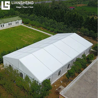 Tente modulaire robuste en alliage d'aluminium à prix direct usine, résistante au vent et aux charges de neige, idéale pour les mariages, événements et fêtes