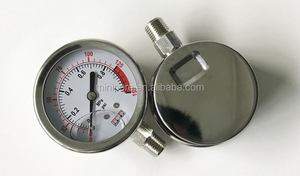 Best <strong>Price</strong> Liquid <strong>Pressure</strong> <strong>Gauge</strong> Border 2.5 0-100 psi 1/4 Rear with Oil - Product Image 4