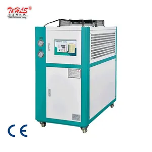 工場CE標準R22/R407C 5HPプラスチック加工工業用空冷水チラー