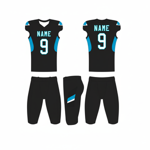 Uniforme de football américain sur mesure pour le sport, grande taille, à manches courtes, uniforme de football américain, nouvelle collection 2024 2025 - Product Image 1