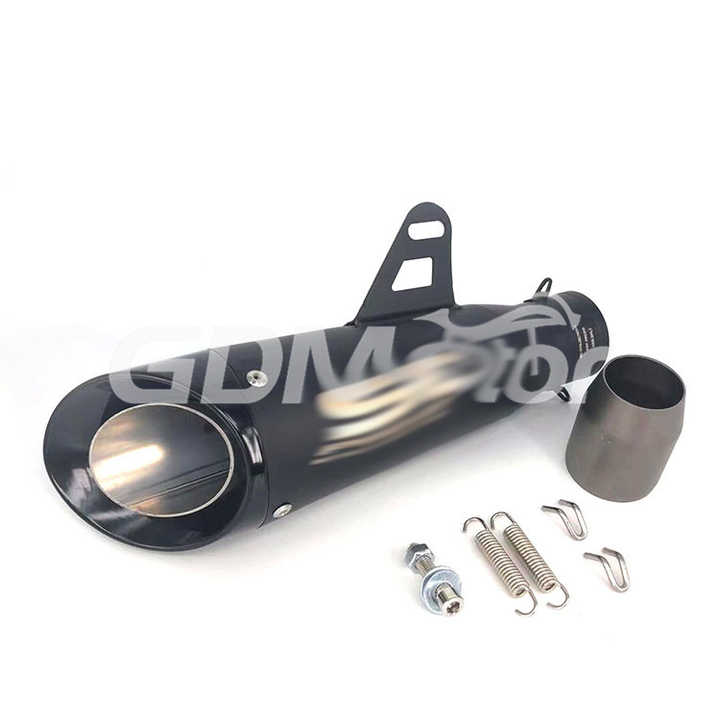 Paracalore Per Moto Universale - Copritubo Di Scarico In Argento, Scudo Termico - Foto 10