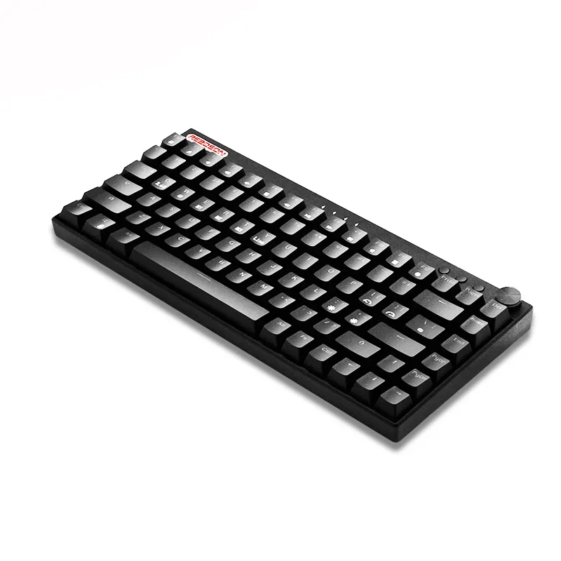 फैक्टरी थोक 84 चाबियाँ पेशेवर यांत्रिक कीबोर्ड सफेद backlight ergonomic कीबोर्ड