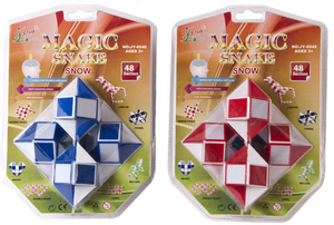 Cubo mágico de plástico de 72 secciones, rompecabezas de giro, bolsa de rellenos - Product Image 4