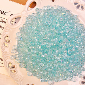 8mm 슈퍼 브라이트 크리스탈 유리 비즈: DIY 액세서리, 다이아몬드 루즈 비즈, 팔찌 및 주얼리 제작용 - Product Image 6