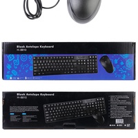 Harga bagus 104 tombol Mekanikal Keyboard berkabel dan Mouse Combo untuk game kantor