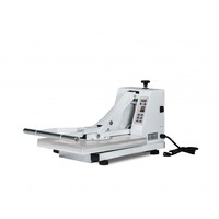 Machine de presse à pâte à Pizza semi-automatique électrique commerciale 3600W thincake taco tortilla aplatissant l'équipement de cuisine