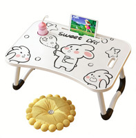 Table d'ordinateur portable pliable pour étudiants en dortoir, petit bureau d'ordinateur, bureau d'écriture pour enfants