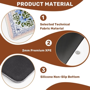 Tapis de Mahjong le plus vendu, en caoutchouc naturel, luxe moderne, 4 joueurs, pieds pliants en métal, salle de jeux, antidérapant - Product Image 3