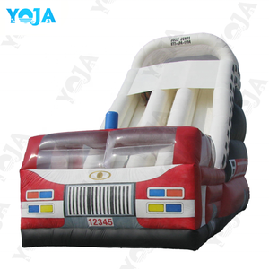 Château gonflable commercial personnalisable en PVC, série de modèles de voitures, pour extérieur, avec toboggan, divertissement pour enfants - Product Image 5