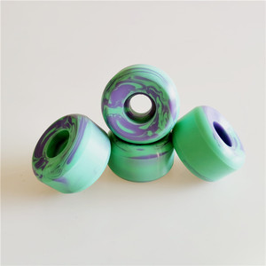 Nuove Ruote per <span class=keywords><strong>Skateboard</strong></span> in Poliuretano 54-56 mm, Colore Sfumato, 55 D 101 <span class=keywords><strong>A</strong></span>, con Design Personalizzato - Product Image 6