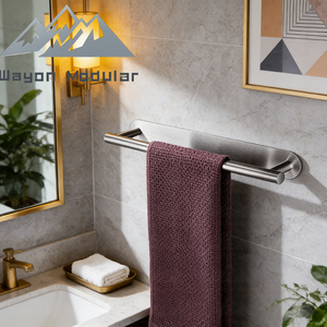 <span class=keywords><strong>Toallero</strong></span> de Acero Inoxidable SUS304 de Primera Calidad: Organizador de Baño Resistente a la Corrosión con Acabado Cepillado Elegante - Product Image 1