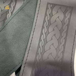 Housses de <span class=keywords><strong>volant</strong></span> en <span class=keywords><strong>cuir</strong></span> cousues en gros, fibres 36cm 38cm 40cm - Product Image 3