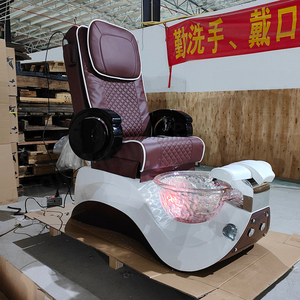 Silla moderna de salón para el cuidado de los pies, silla para manicura, pedicura de lujo, silla de masaje Spa para salón de uñas - Product Image 2